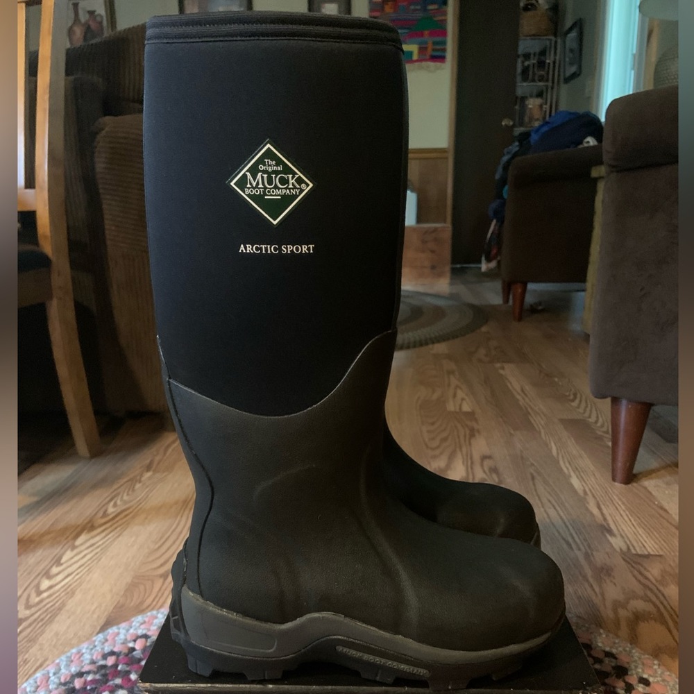 Muck Boots Arctic Sport TALL Size W9 Black